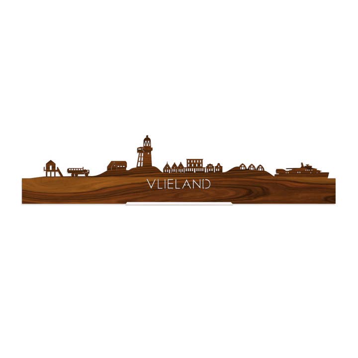 Skyline debout Vlieland Rosewood pour la vente par WoodWideCities