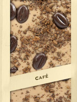 Comptoir du Cacao Blond chocolate bar w/ caramel & coffee for wholesale by French Feast