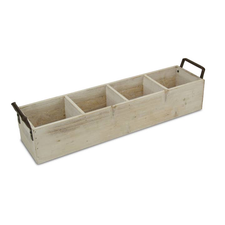 Cheungs Home Decor - Wholesale Desk Organizer - Reid Wooden Storage Caddy - Brown