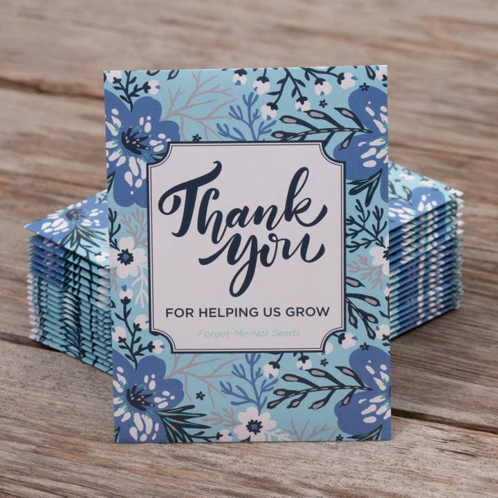 Bentley Seed Co. - Wholesale Plant Seeds - Help Us Grow Forget Me Not - Forget Me Not Seed Packets
