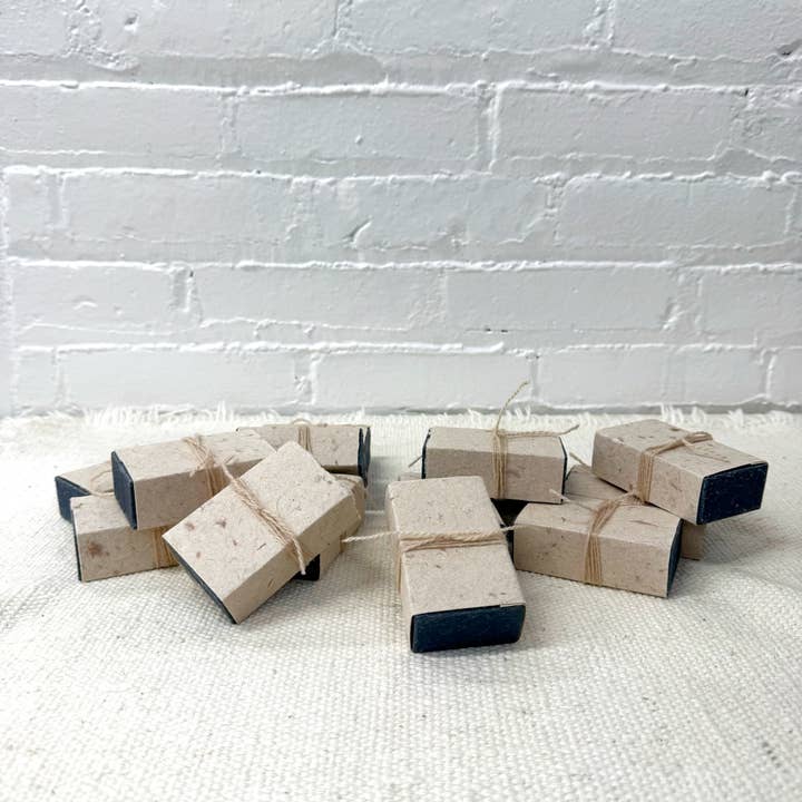 Activated Charcoal Pine and Clove Organic Bar Soap for wholesale by Catherine Rising