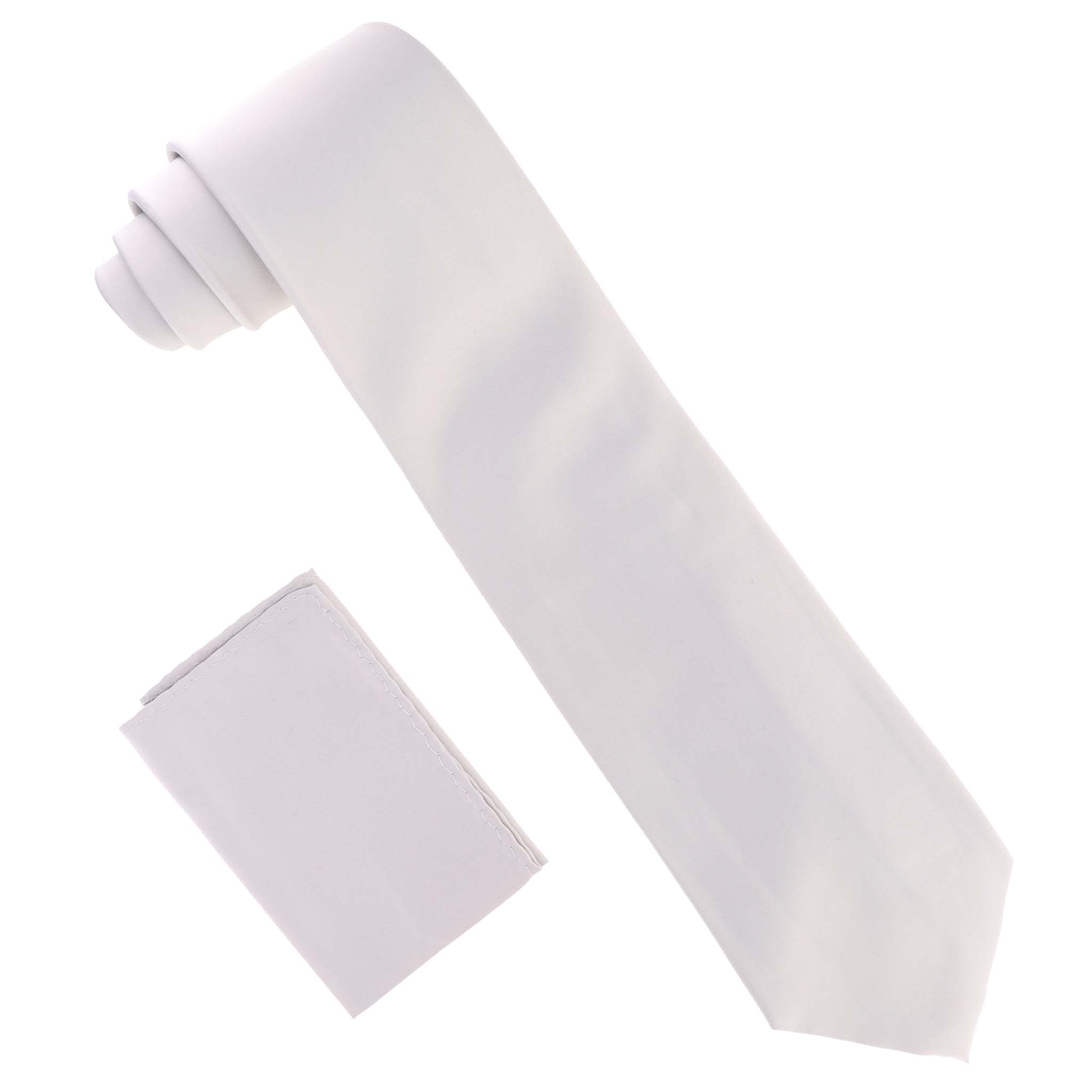 Dubal Brothers – wholesale Slipsar – Herr – Vittorio Farina Solid Satin slips & Pocket Square av Classy Manschettknappar46