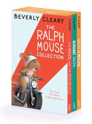 HarperCollins - Wholesale Early Reader Book (6-8) - Ralph Mouse 3-Book Collection: Beverly Cleary