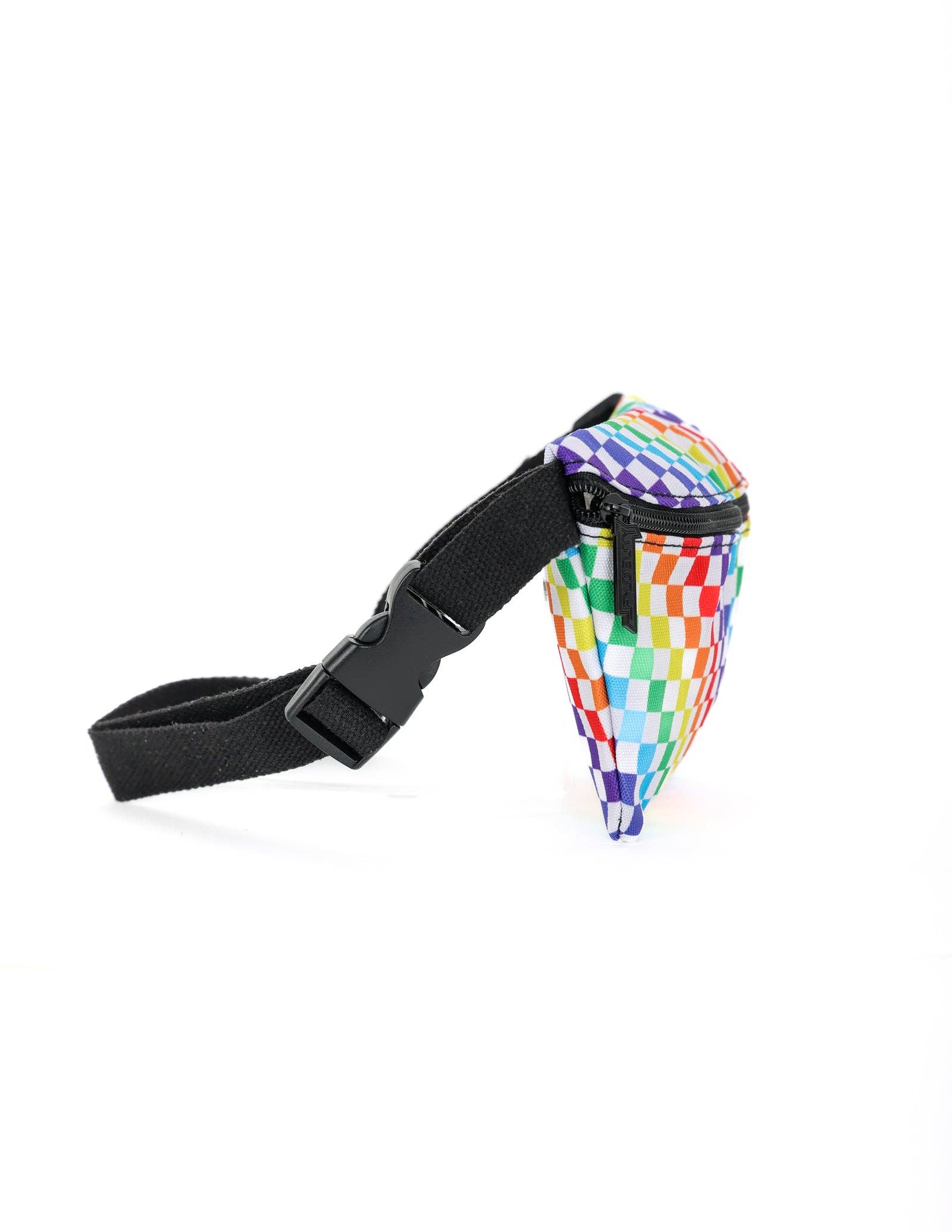 Fydelity - Wholesale Belt Bag - Women's - 83358: Fanny Pack | Ultra Slim| Recycled RPET | INDY Rainbow PRIDE Black4