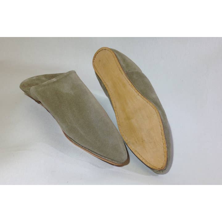 Craftsjamal - Venta al por mayor Zapatillas para casa - Mujer - lo mejor en pantuflas babuchas de gamuza hechas a mano para MUJER