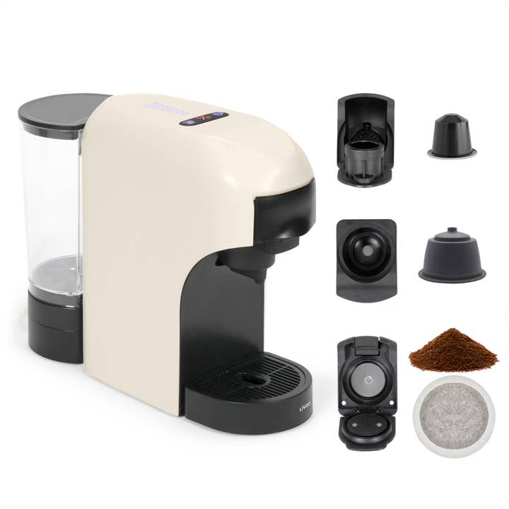 DOD217C - 4-in-1 multi-capsule coffee machine for wholesale by Livoo