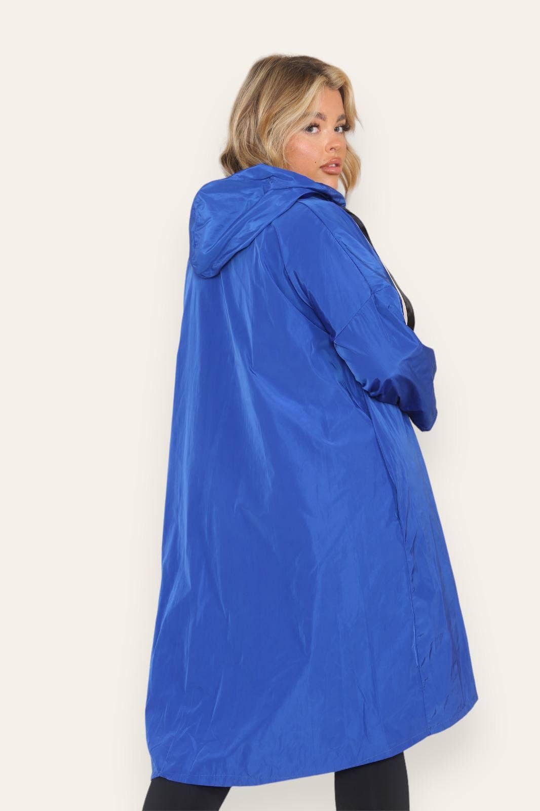 Miss Bold - Wholesale Raincoat - Women's - Oversized Hooded Rain Mac53