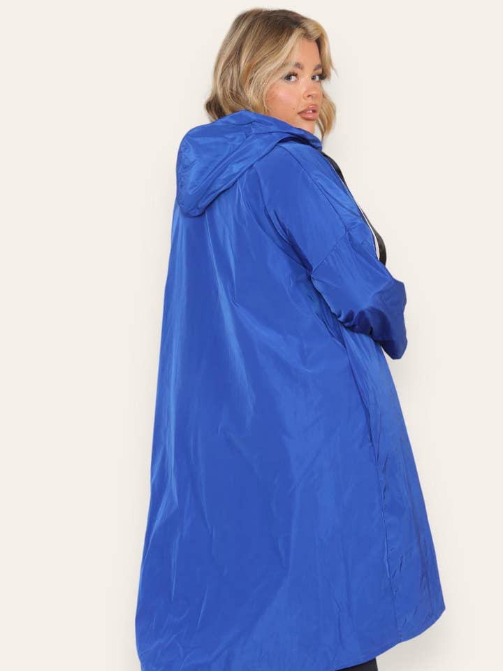 Miss Bold - Wholesale Raincoat - Women's - Oversized Hooded Rain Mac53