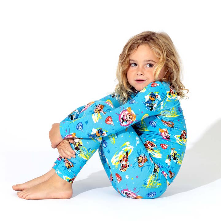 Bellabu Bear - Wholesale Sleepwear Set - Kids - PAW Patrol Mighty Movie - Mighty Pups Kids Bamboo Pajamas