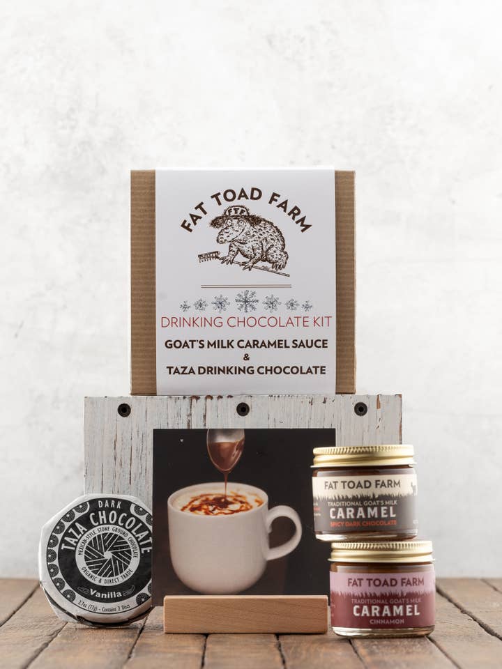 Sweet Winter Drinking Chocolate Kit for wholesale by Butterfly Bakery of Vermont