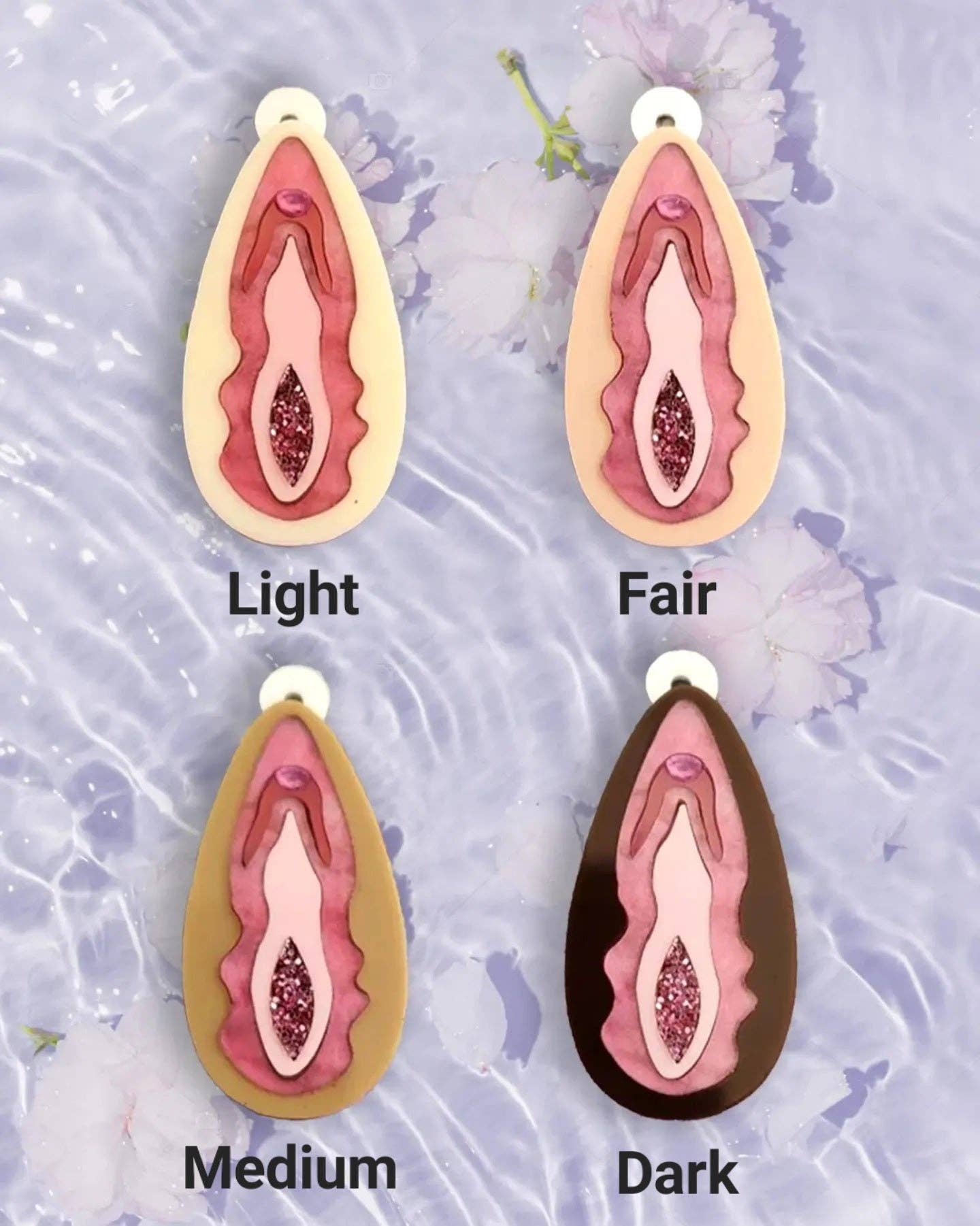 Pop Pastel - Wholesale Dangle Earrings - Vulva Earrings1