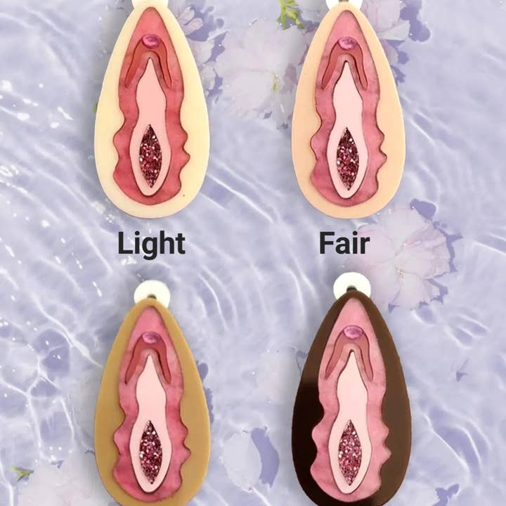 Pop Pastel - Wholesale Dangle Earrings - Vulva Earrings1