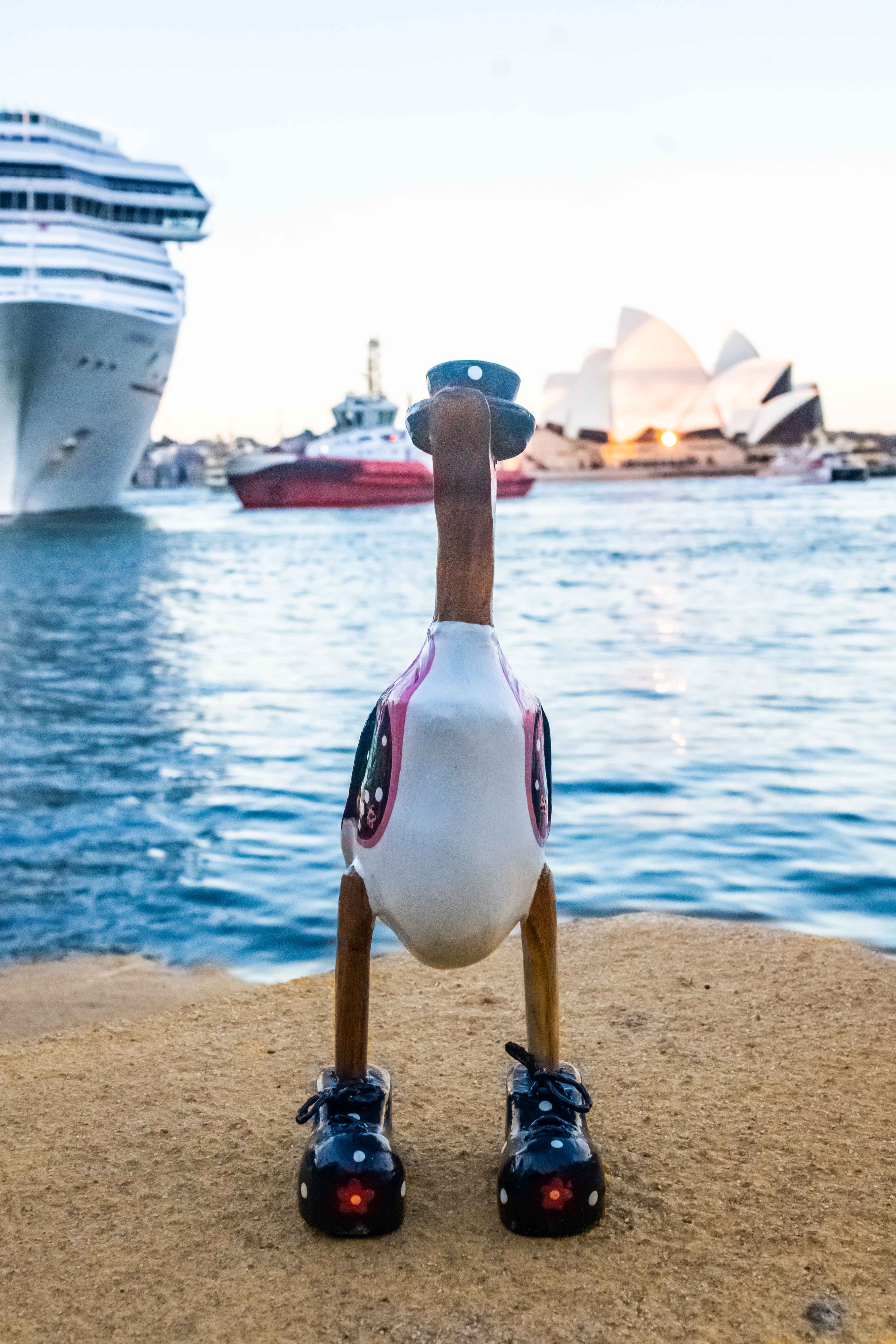 woodbubblebali - Wholesale Decorative Figurine - canard courant2