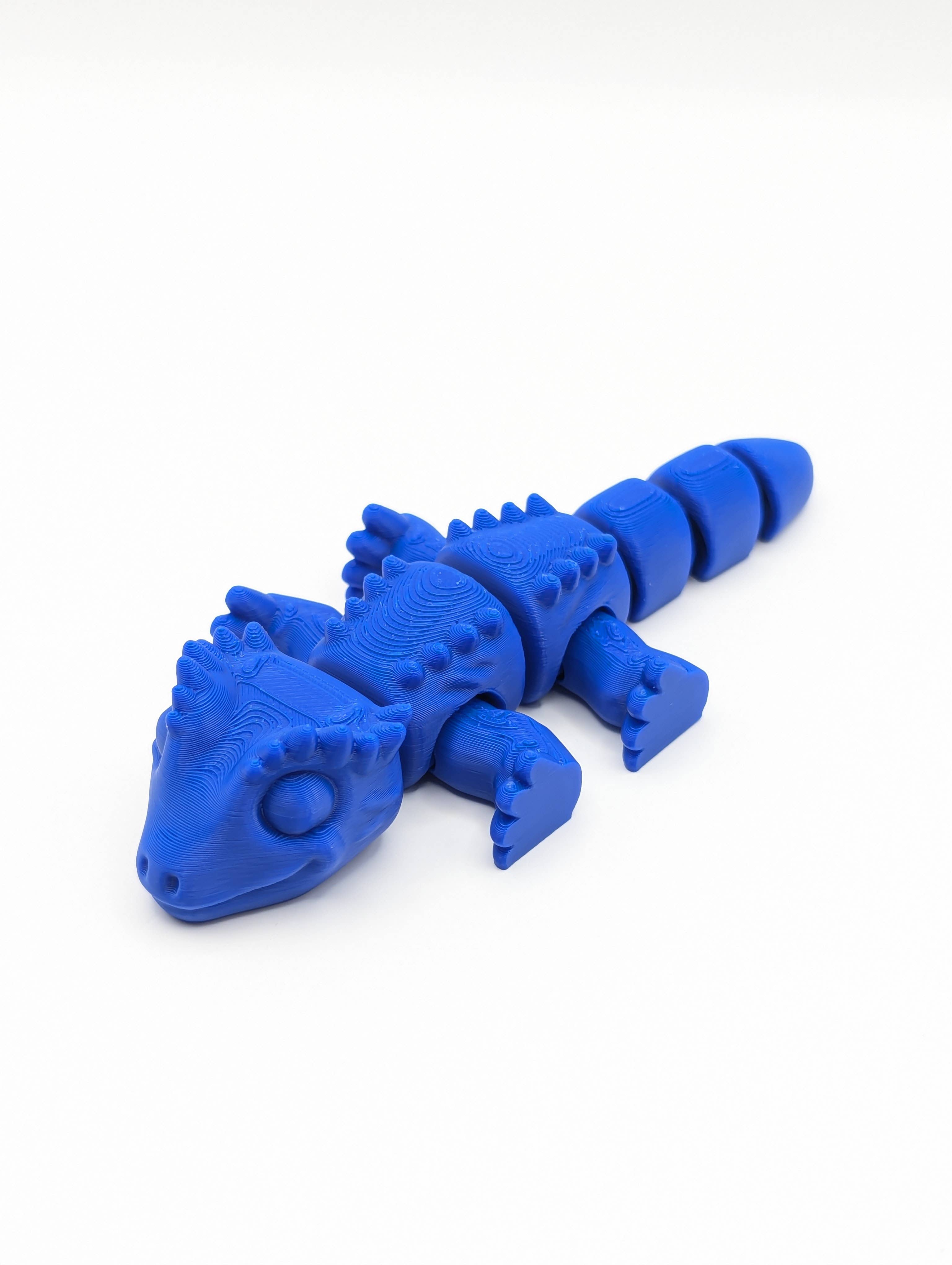 The Midnight Oil - Wholesale Fidget Toy - Kids - 3D Printed Crested Gecko12