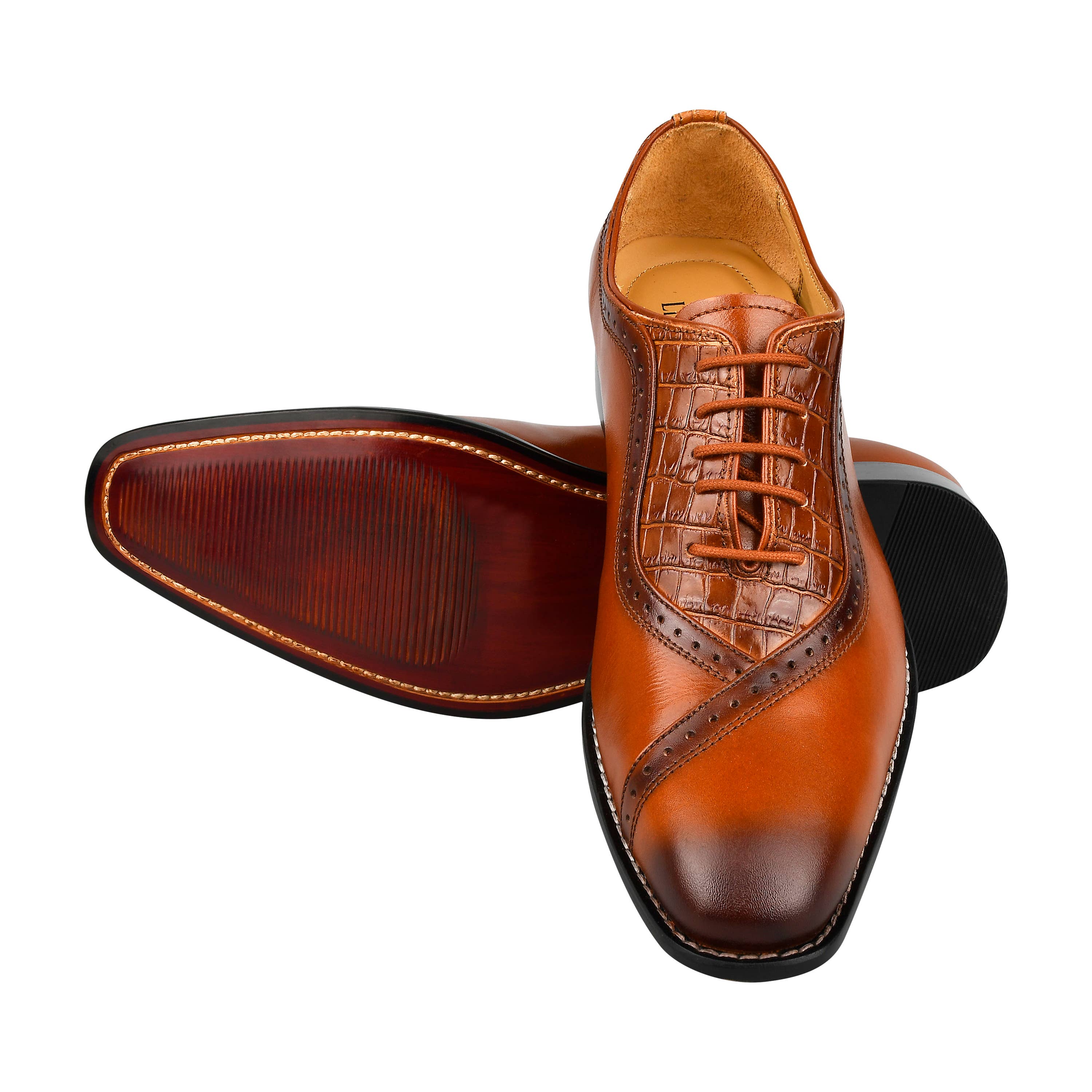 LIBERTYZENO – wholesale Oxford shoes – Men′s – Debonair Men Leather Oxford Style Dress Shoes40