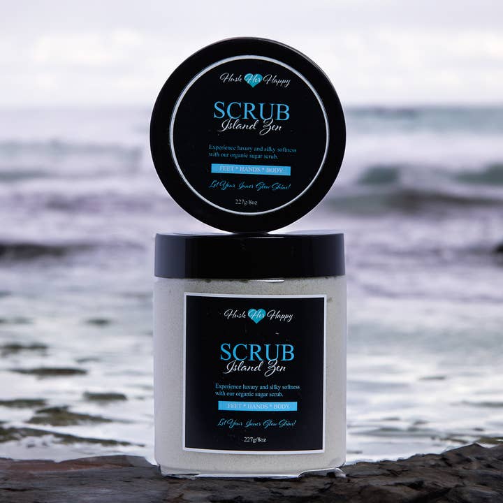 Gommage au Sucre Island Zen pour la vente par Husk Her Happy