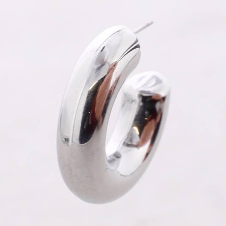 Pendientes Acero Aro 3cm para venta al por mayor de Sonata