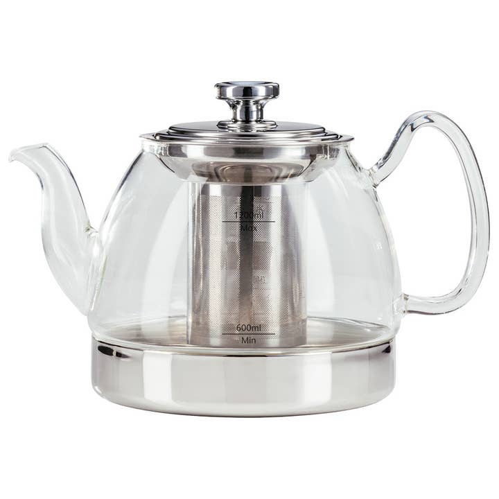 Judge UK - Wholesale Tea Pot - Judge Speciality Teaware, Stove Top Glass Teapot, 1.2L