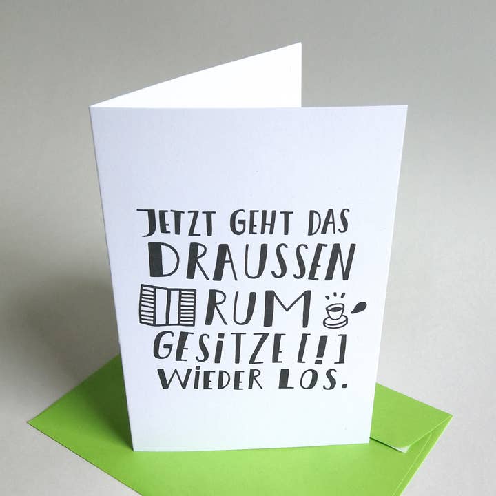 100 genbrugte lykønskningskort med konvolutter: sidder rundt udenfor for engroshandel hos Kettcards