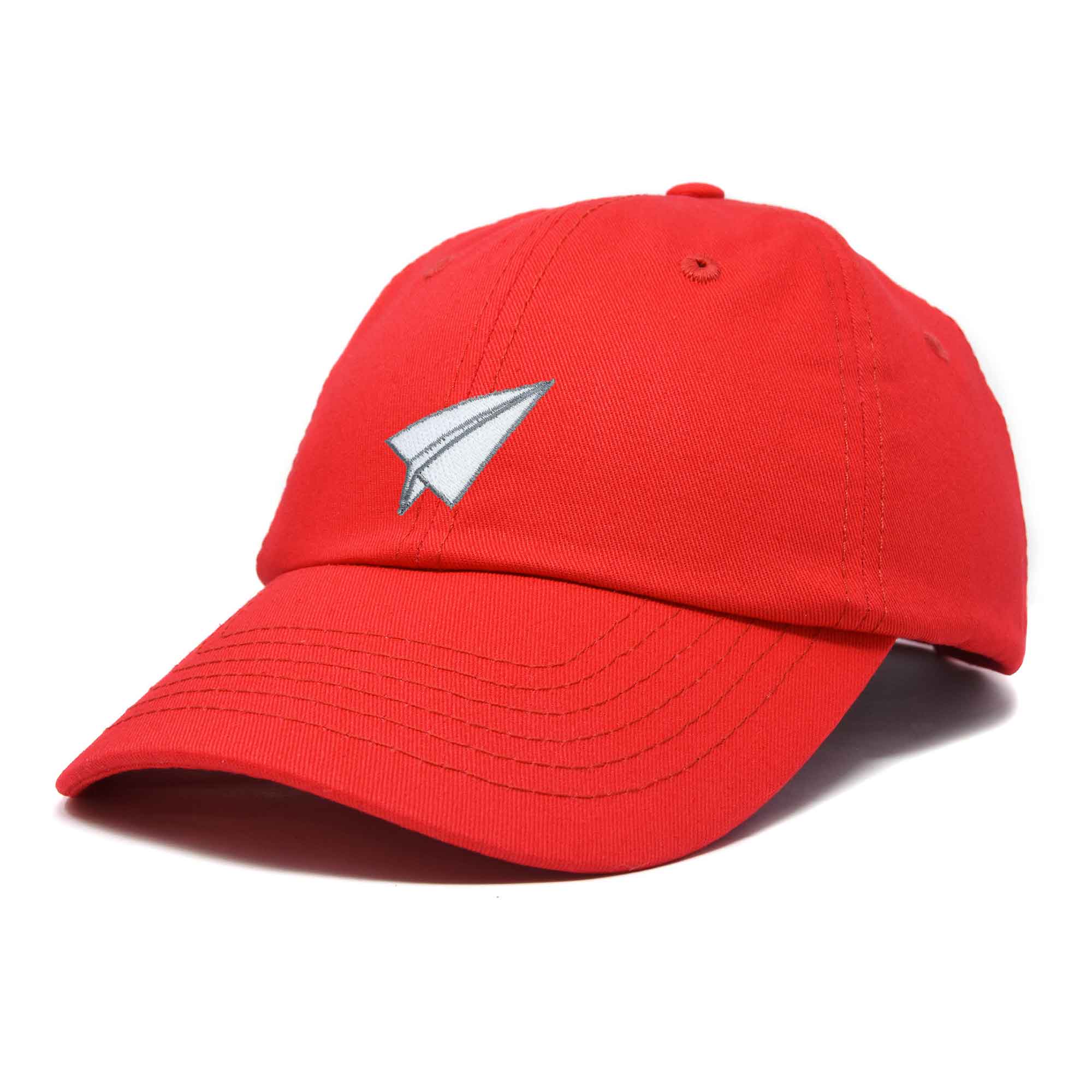 Dalix – Engroshandel Baseballkasket - Unisex – DALIX Paper Plane Hat Broderet Herre Dame Baseball Cap15