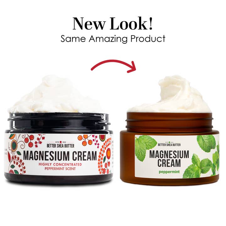 Better Shea Butter - Wholesale Body Cream/Lotion - Magnesium Cream (Peppermint) for Sleep and Relaxation10