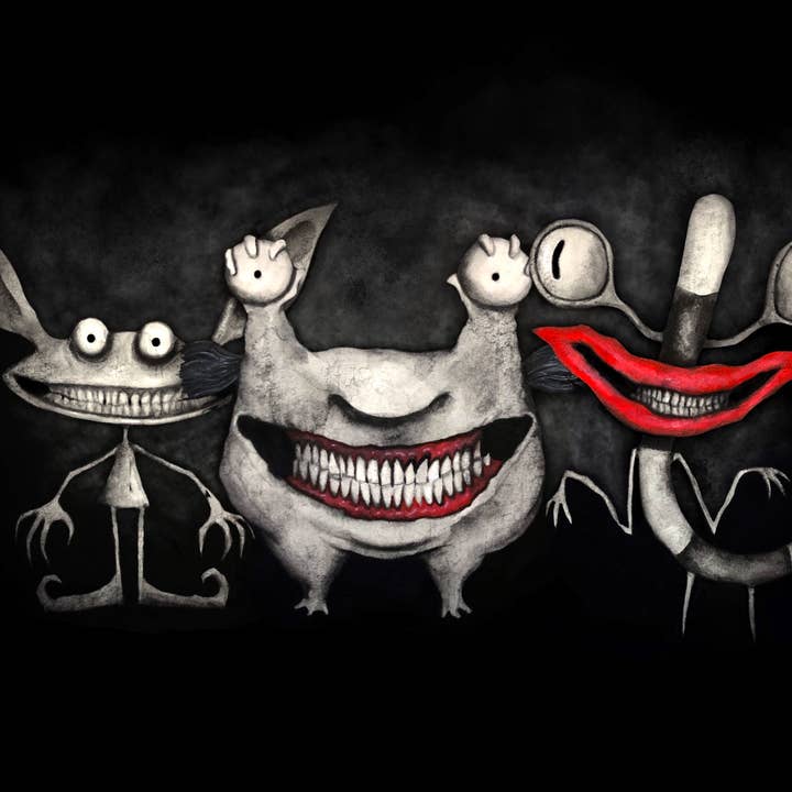 Creeptoons – wholesale Art print – Aaahh!!! Real Monsters Print Halloween Decor