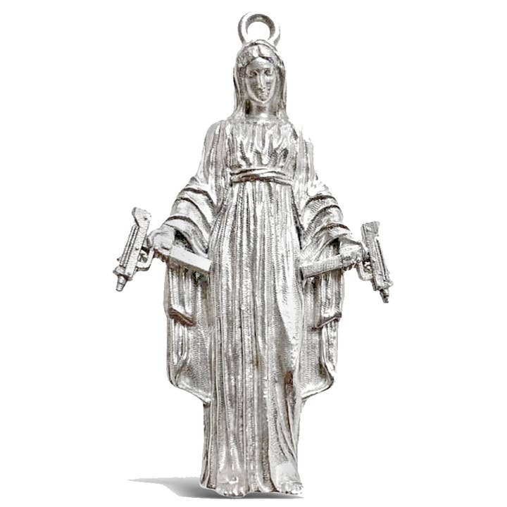 Sterling Silver Immaculate Protection Piece for wholesale by L A B A Y