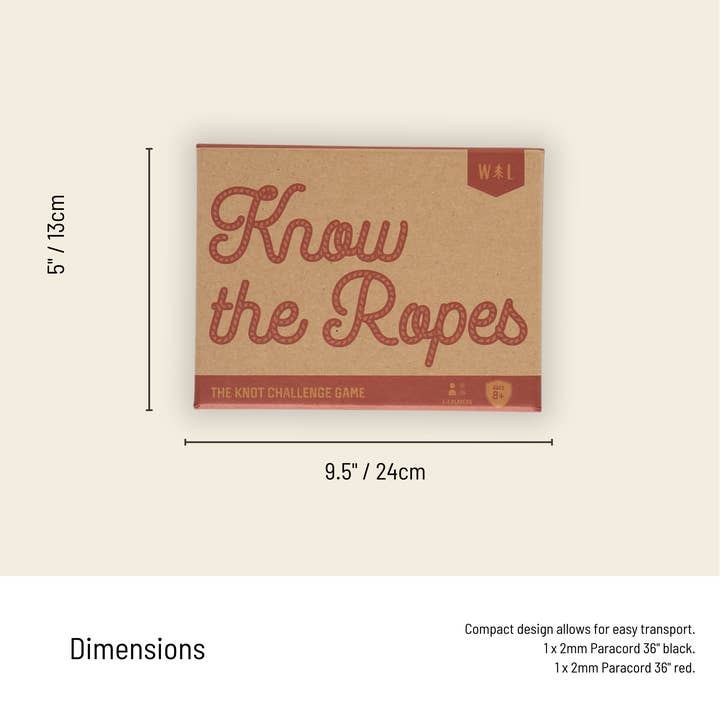 Wild Life Outdoor Adventures - Wholesale Brain game – Child - "Know The Ropes" Knot Challenge Game4