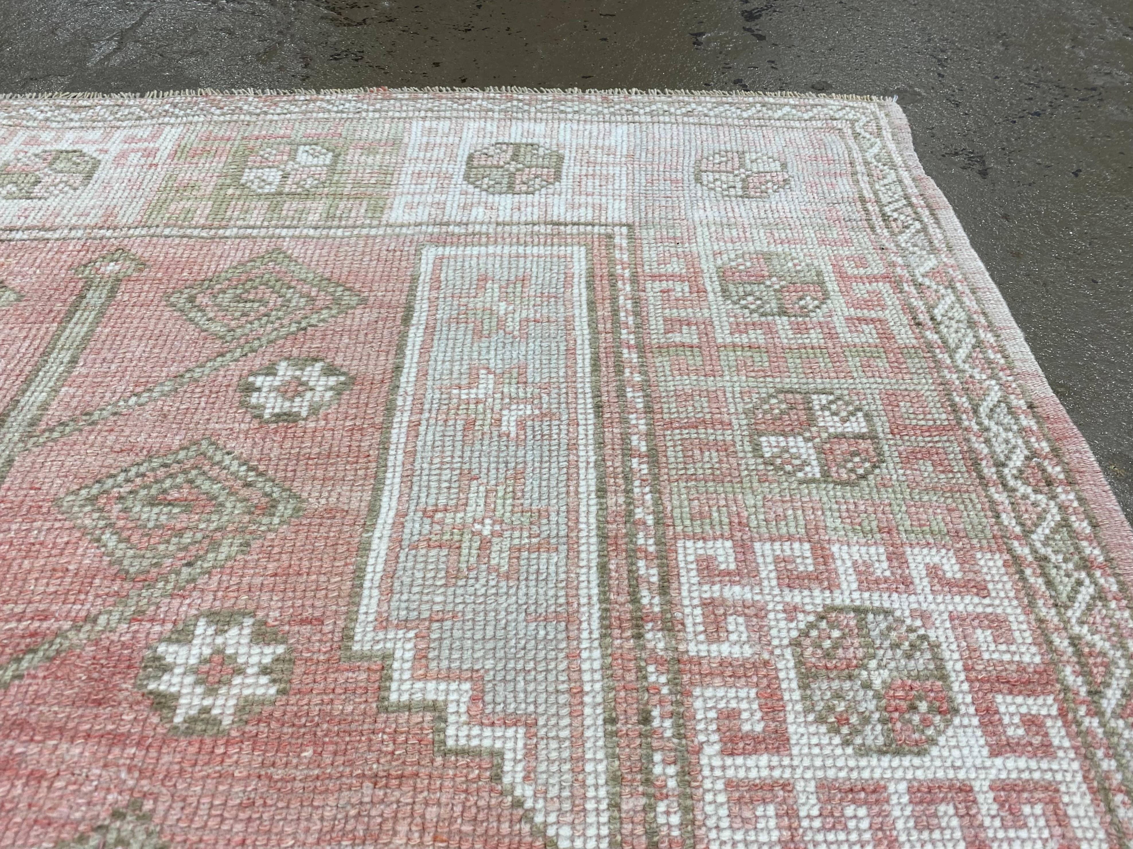 Vintage Loomz - Vente Tapis - Tapis d’orient vintage turc pastel | 1,22 m x 1,83 m3