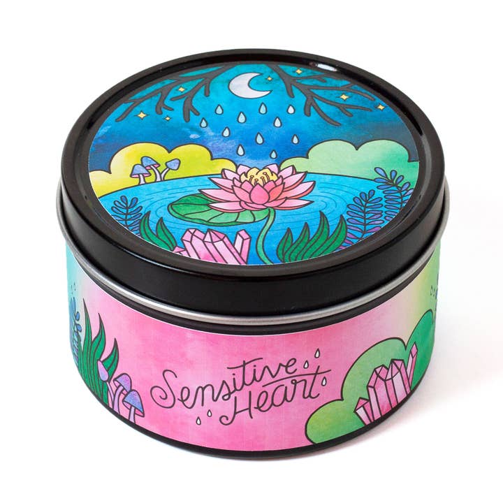 Rachel Beyer - Wholesale Travel Candles - Sensitive Heart Aromatherapy Candle - Floral & Citrus3