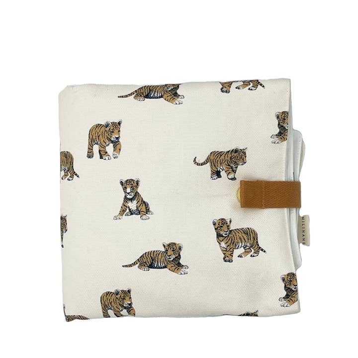 Milinane - Wholesale Changing Mat/Pad - Baby - Changing Pad - ADAM - Tiger / Brown1
