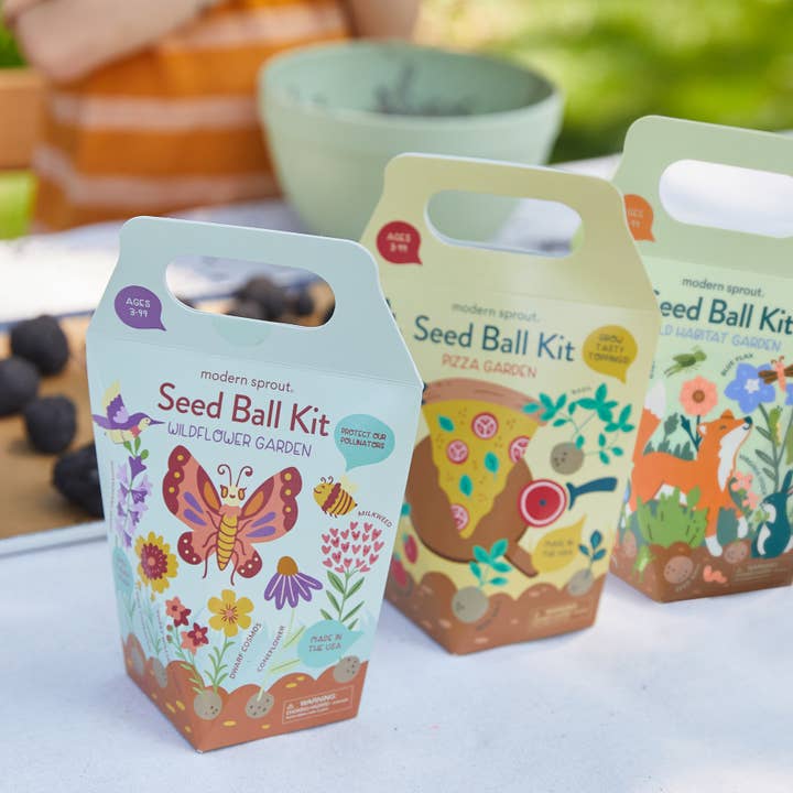 Modern Sprout - Wholesale DIY Craft Kit - DIY Seed Ball Kit1