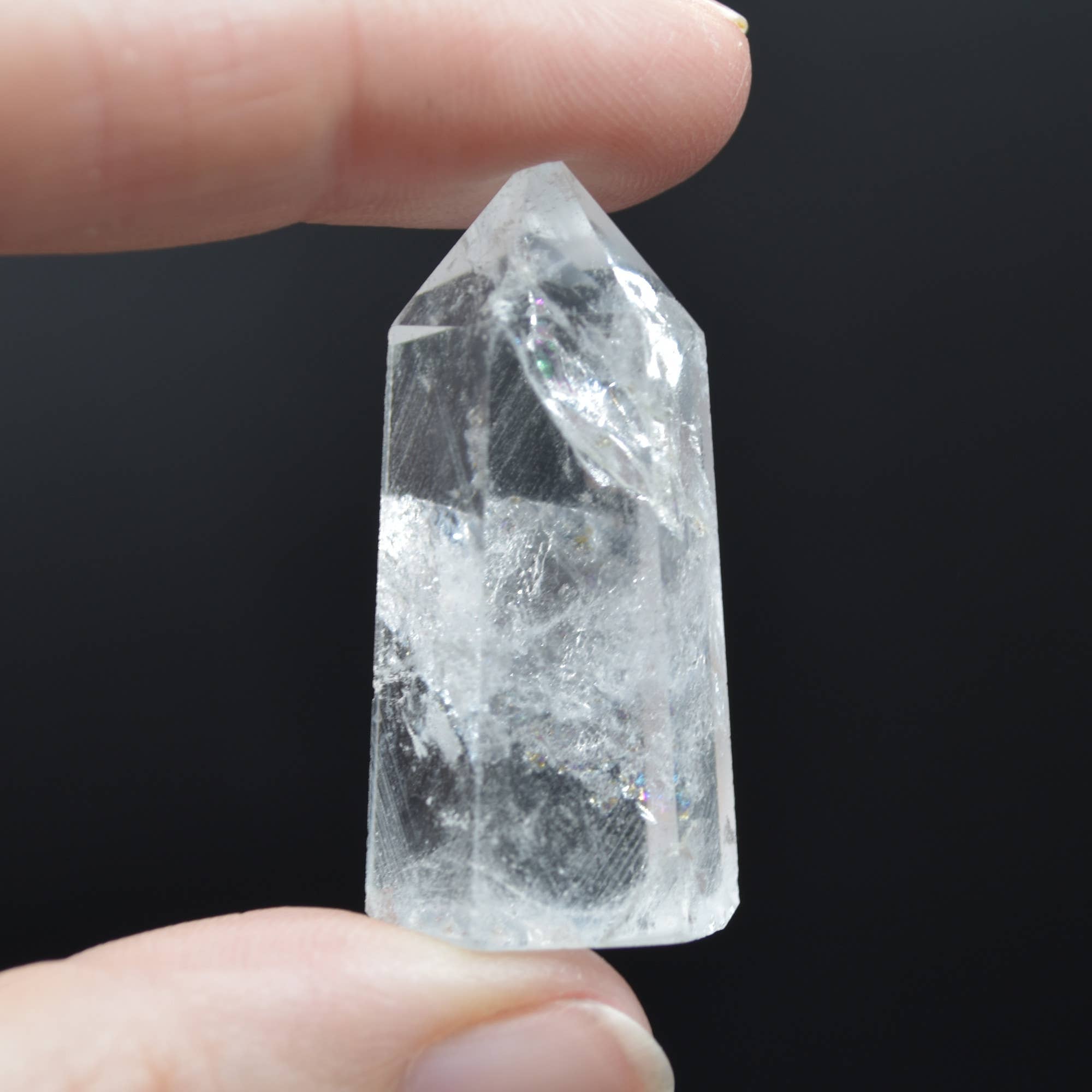 Calder Crystals - Wholesale Spiritual Stone/Crystal - Clear Quartz Crystal Point, Tower, Wand - Choose Size3
