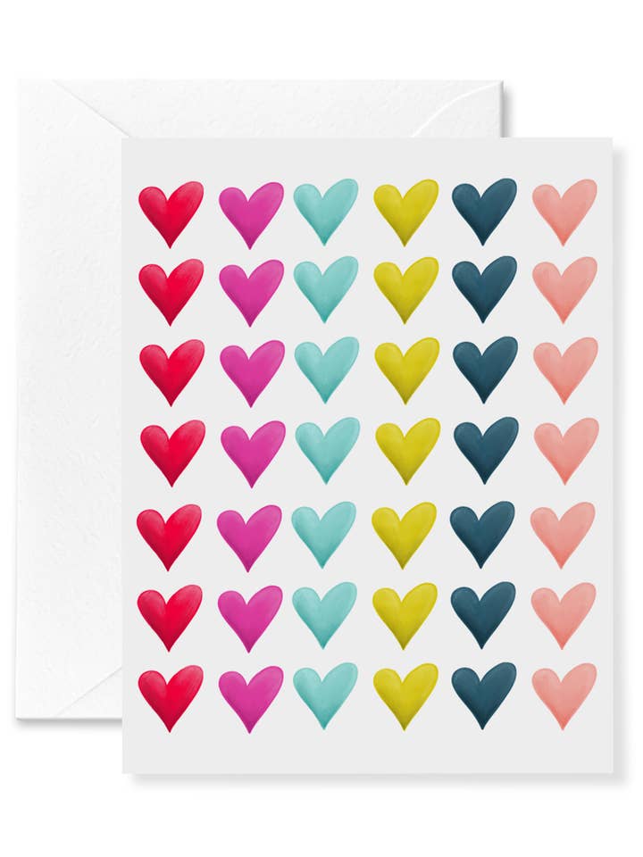 Heart Parade Card for wholesale by Announce Divinely