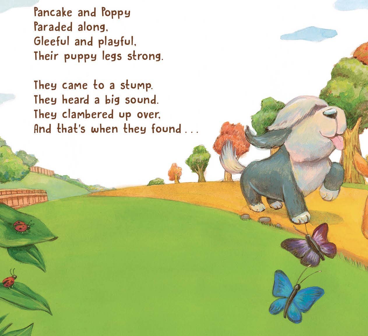 Sleeping Bear Press - Wholesale Preschool Book (3-5) - Pippa and Percival, Pancake and Poppy: Four Peppy Puppies1