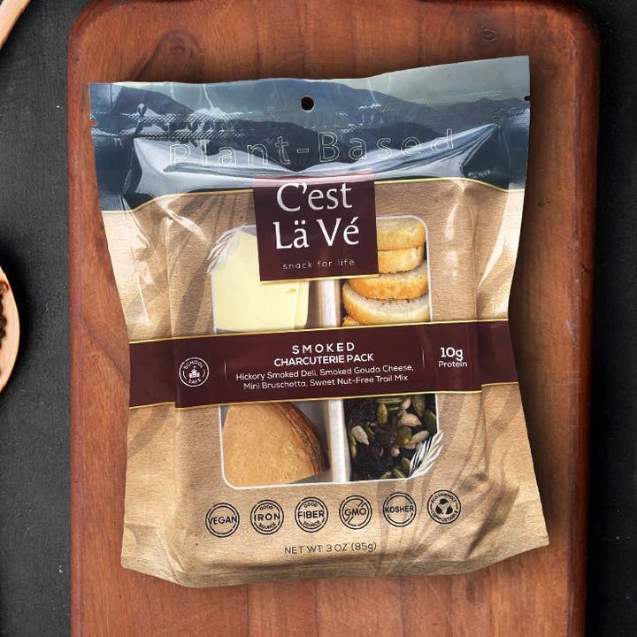 C'est Lä Vé - Wholesale Shelf Stable Prepared Meal - Smoked Plant Based Charcuterie Snack