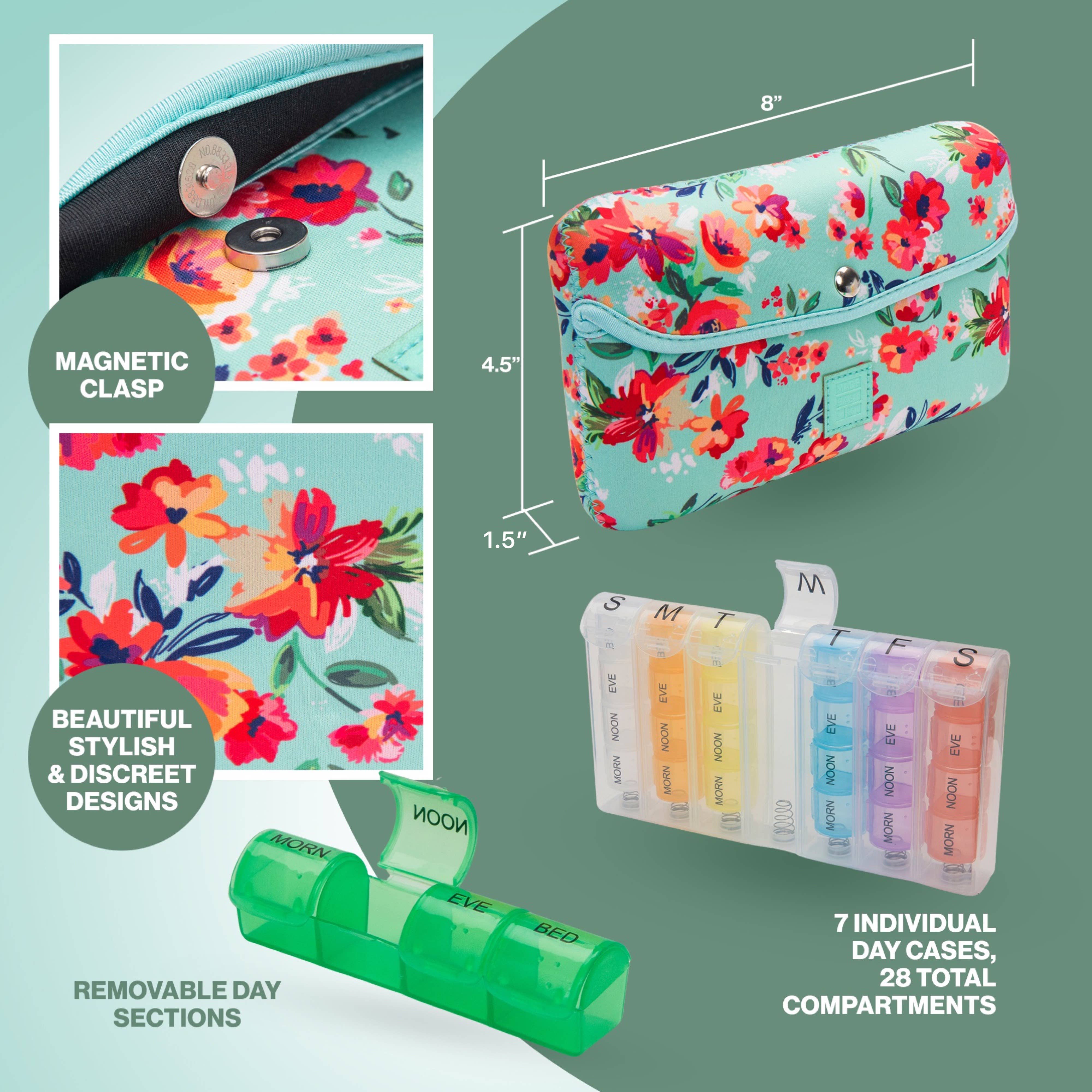 MADE EASY KIT – wholesale Pill organiser – Made Easy Kit Pill Case Large 7-Day / 28 Compartments53