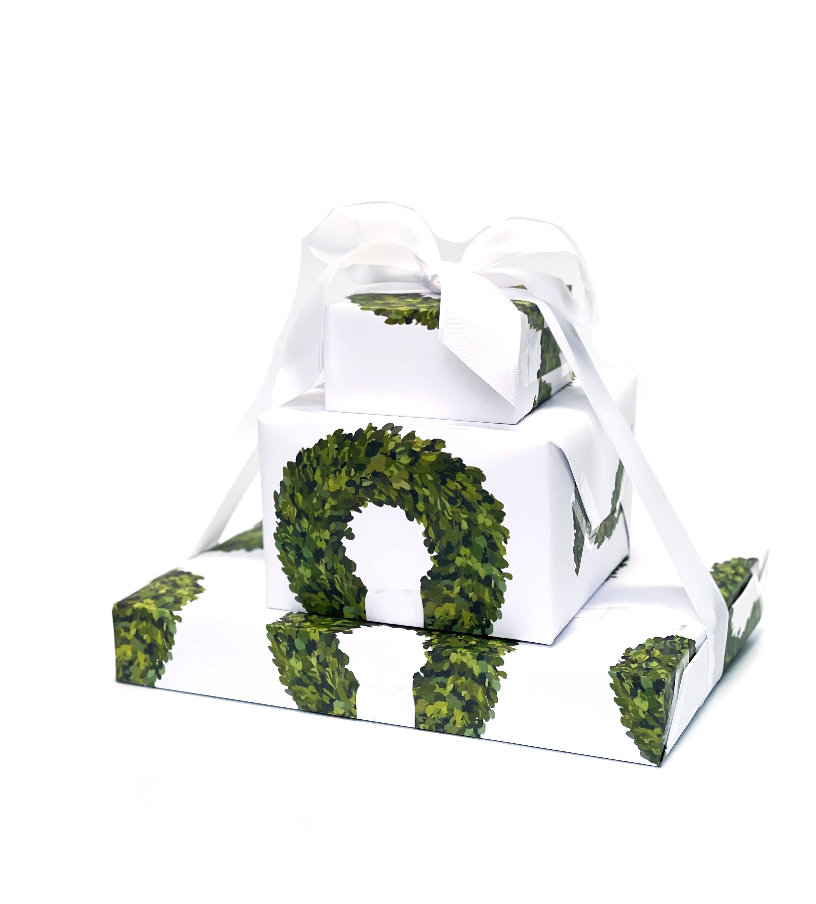 JOSIL Paperie & Gift – wholesale Omslagspapper på rulle – Boxwood Gift Wrap1