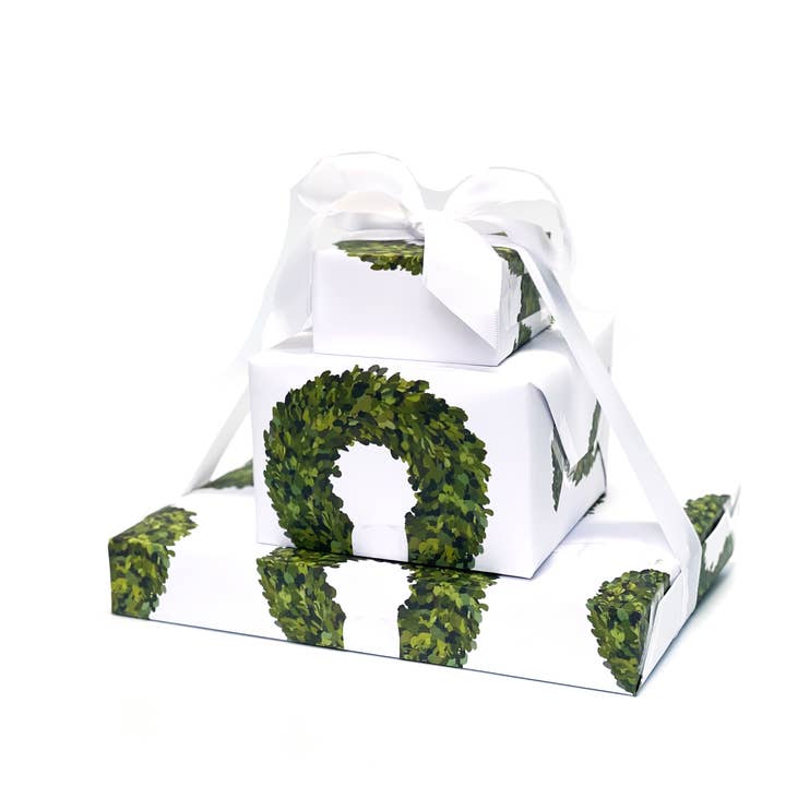 JOSIL Paperie & Gift - Wholesale Wrapping paper roll - Boxwood Gift Wrap1