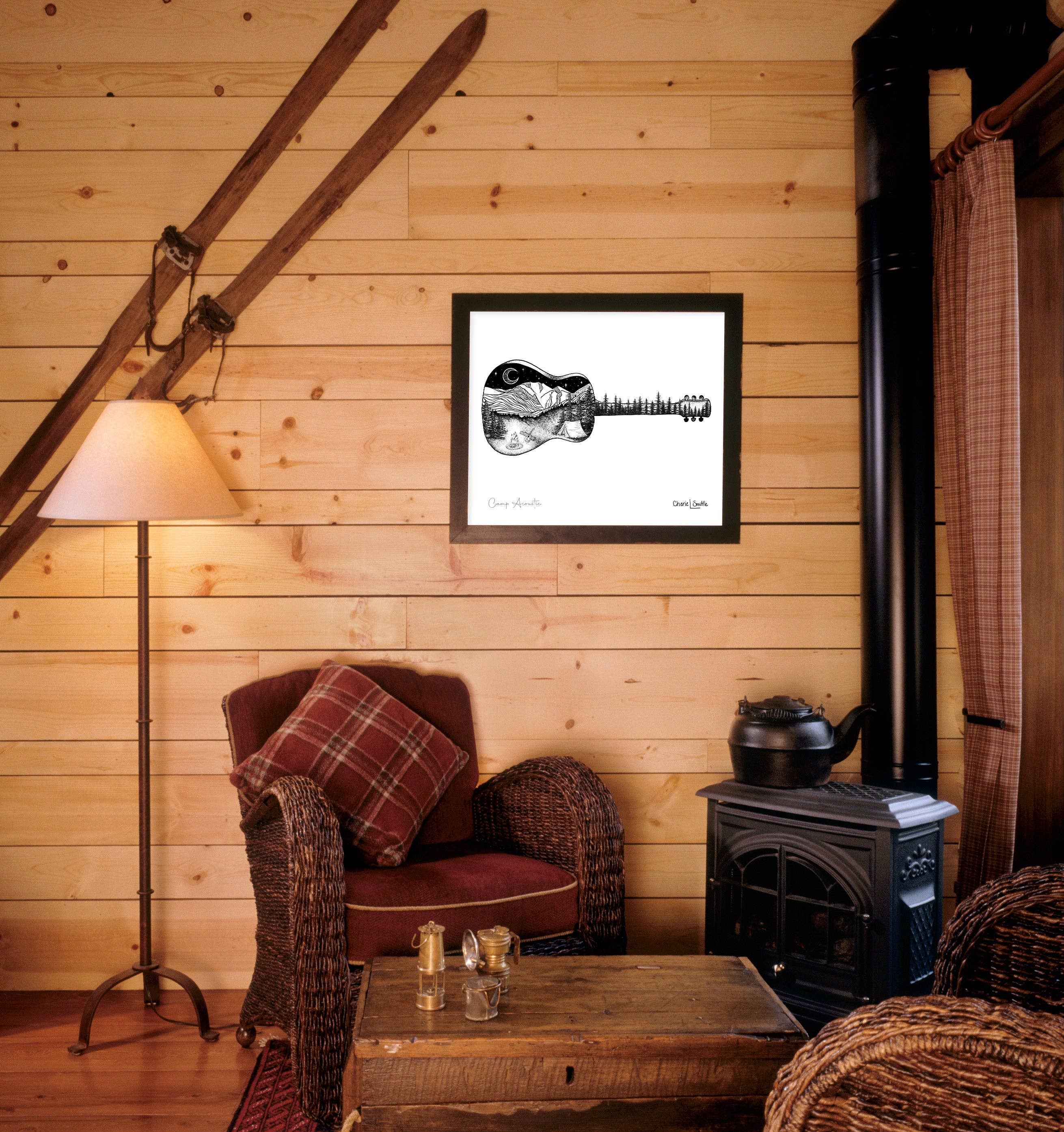 CherieSmittleArt - Wholesale Art Print - Camp Acoustic3