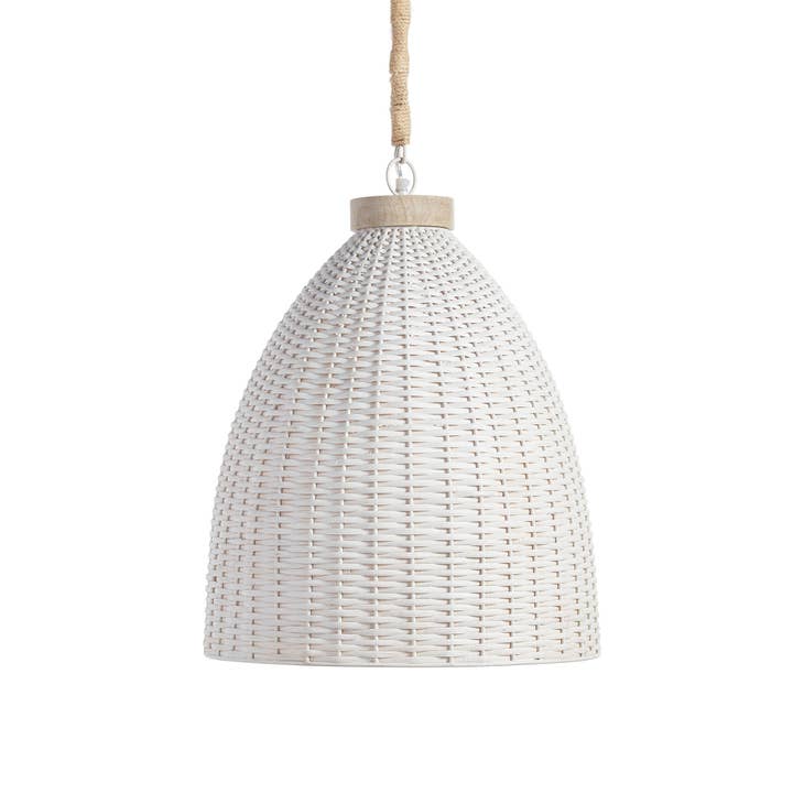 Salinas Pendant, White for wholesale by Napa Home & Garden