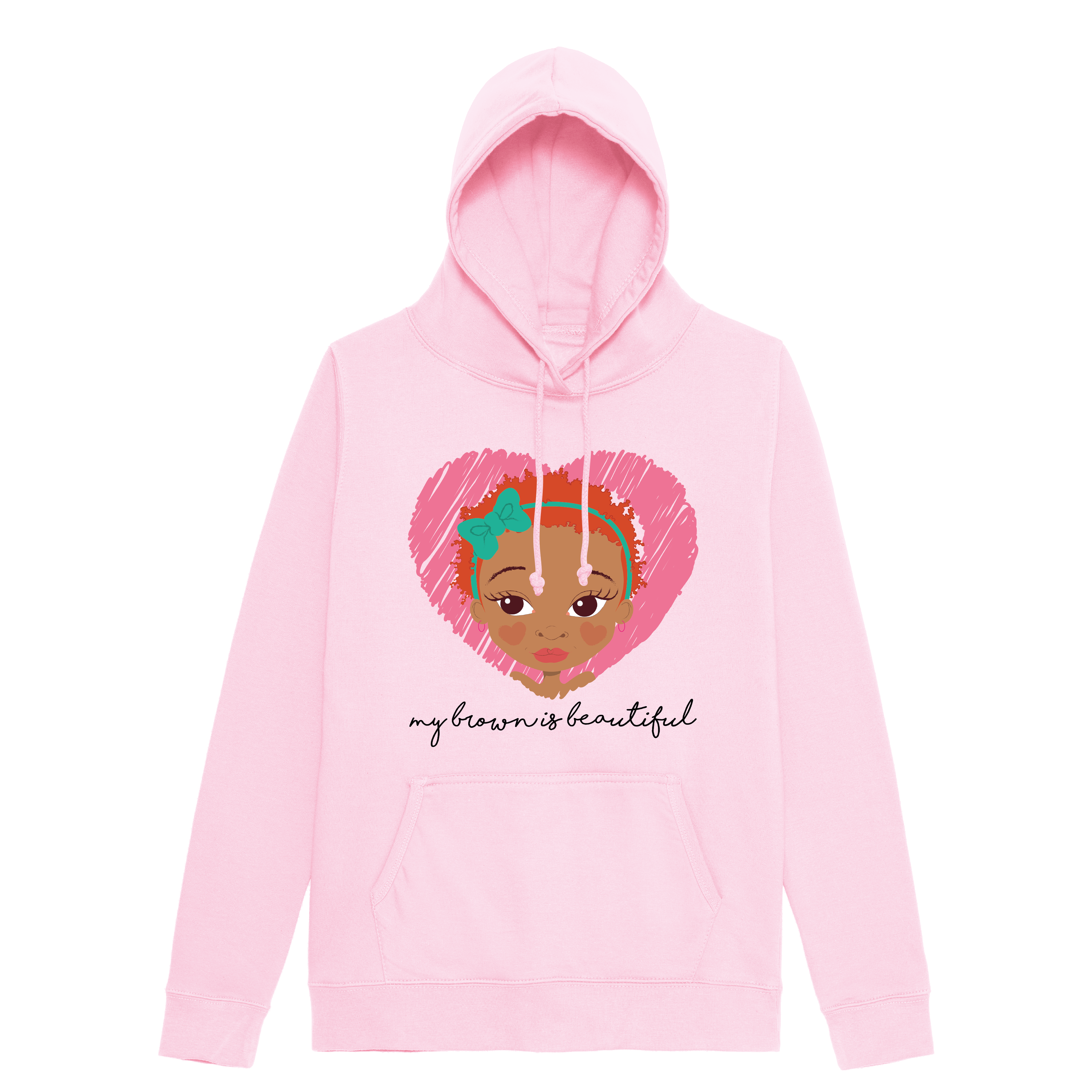 Fefus Designs - Wholesale Hoodie - Women's - My brown is Ginger Girl Adults Hoodie | Fefus Designs1