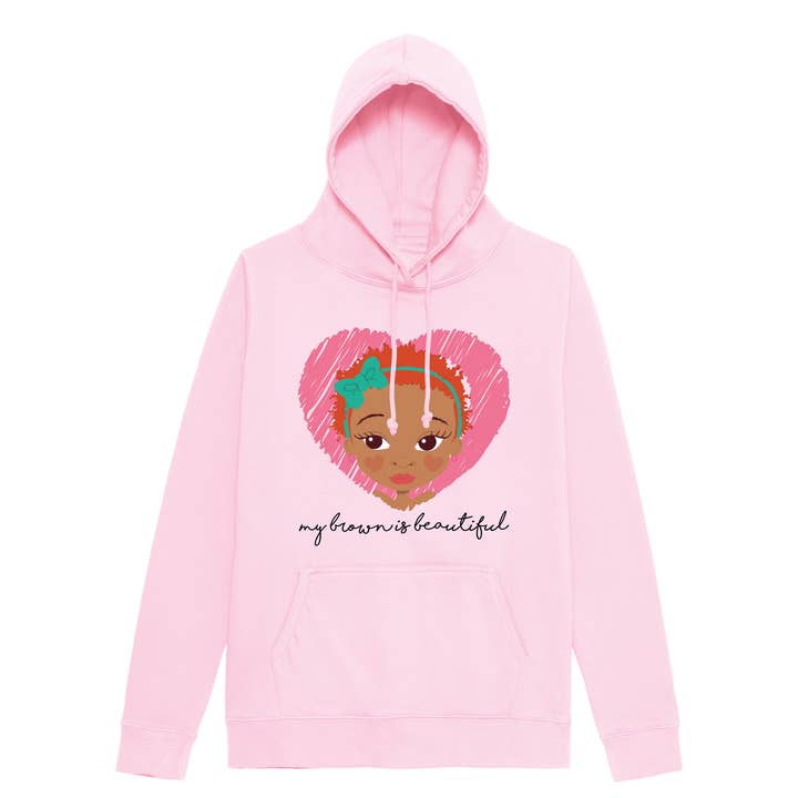 Fefus Designs - Wholesale Hoodie - Women's - My brown is Ginger Girl Adults Hoodie | Fefus Designs1