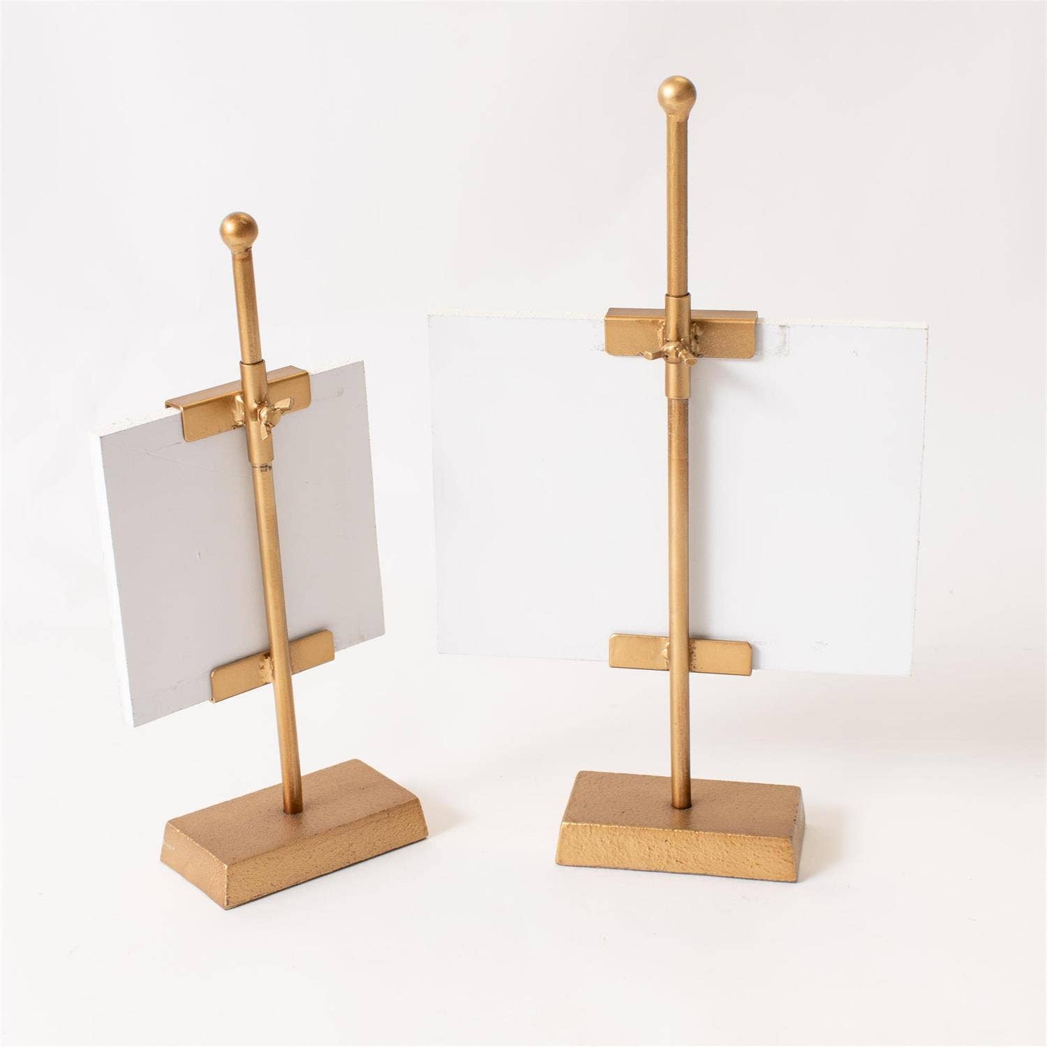 Audrey's Home & Gift - Wholesale Easel - Mini Landscape Art on Gold Easel Stands (Set Of 2)4
