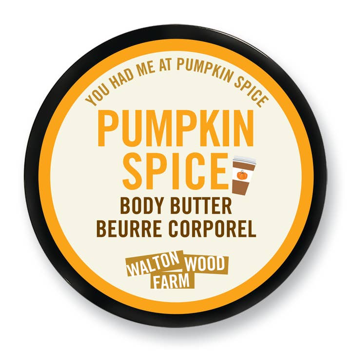 Pumpkin Spice Body Butter 8oz for wholesale by Koppers Home