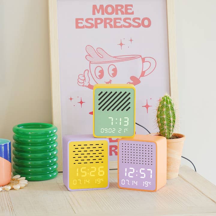 Steepletone UK Ltd – Engroshandel Højtalere – Rise Play - Bluetooth-højttaler og vækkeur