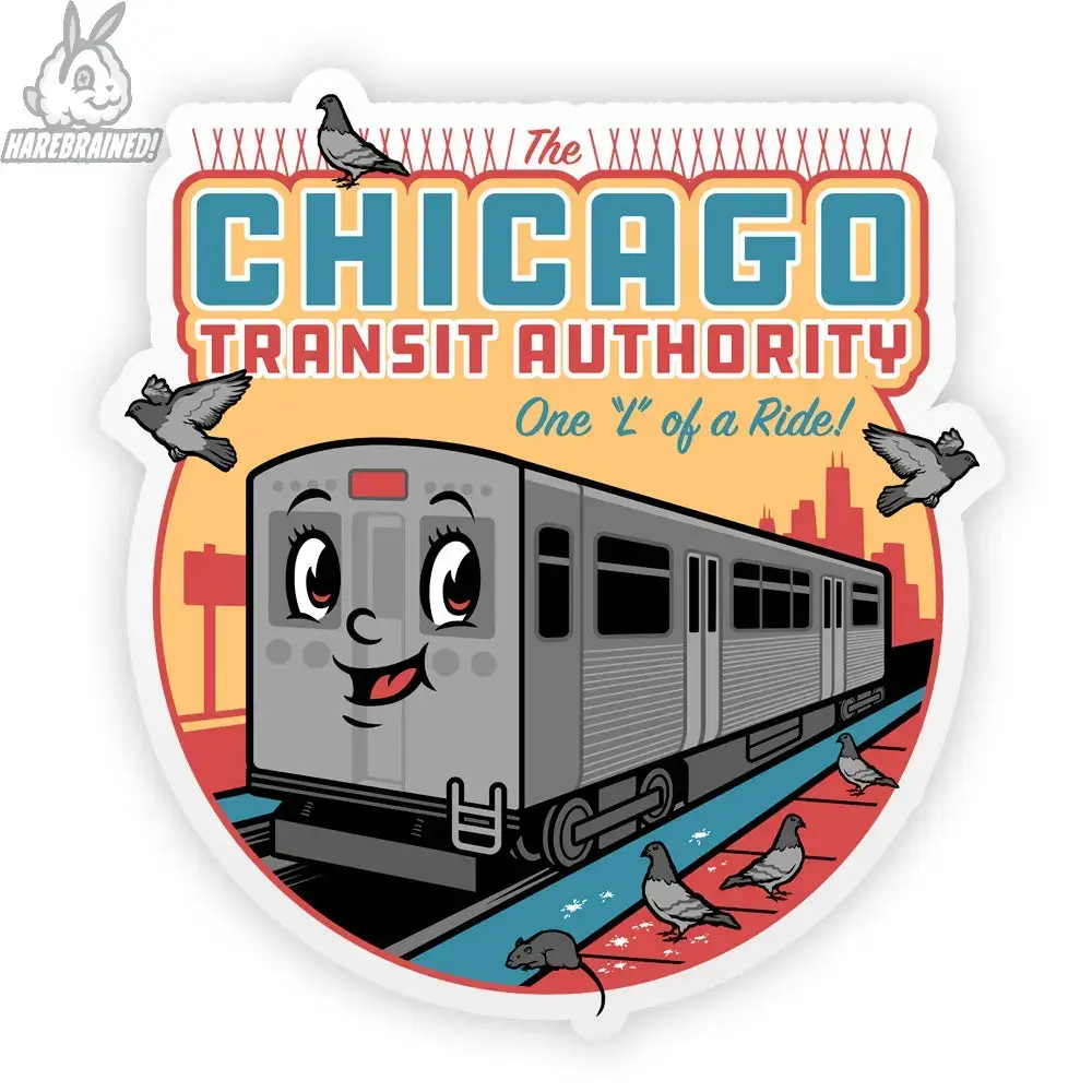 Harebrained! - Wholesale Sticker - Chicago and Midwest Stickers11