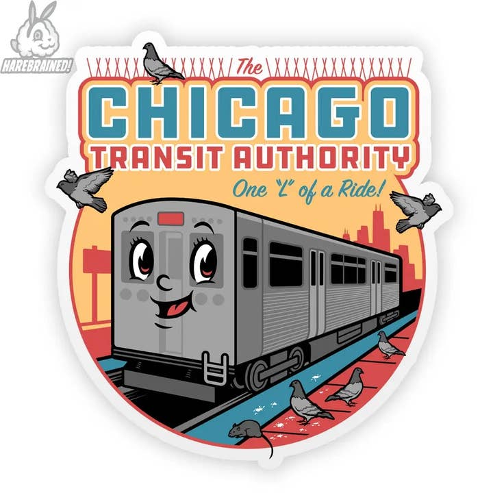 Harebrained! - Wholesale Sticker - Chicago and Midwest Stickers11