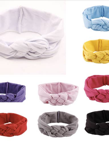 Bandeau tressé solide pour la vente par The New Class