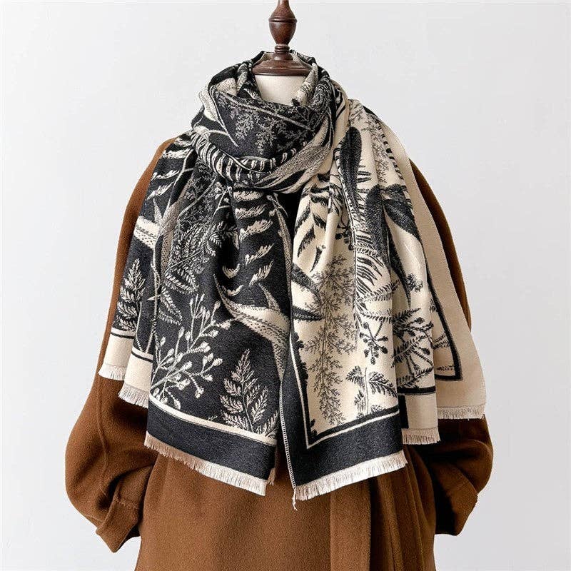 FurDecoration - Wholesale Scarf - Women's - Print Fashion  Square Scarf4